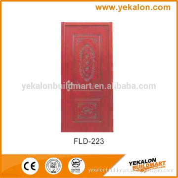 Yekalon FLD-223 luxury Design Craft Flush line Interior Natural modern solid wood door
